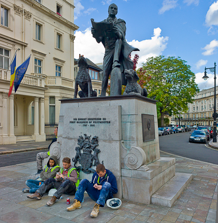 Time for a rest in Belgravia Time for a rest in Belgravia