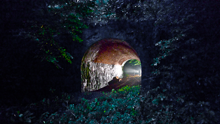A nightime exploration of the disused railway line near Lake Omin A nightime exploration of the disused railway line near Lake Omin