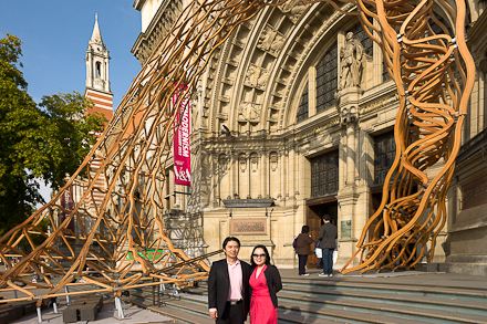 We meet on the steps of the V&A We meet on the steps of the V&A