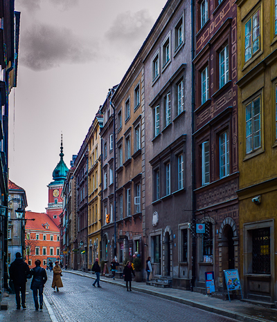 Stary Miasto with Palace in background Stary Miasto with Palace in background
